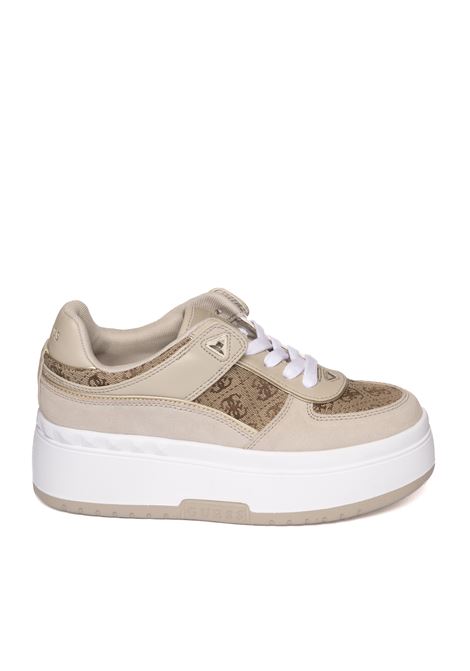 Sneaker ridge beige GUESS | FLPR2D FAL12RIDGEE2-BEI/BR